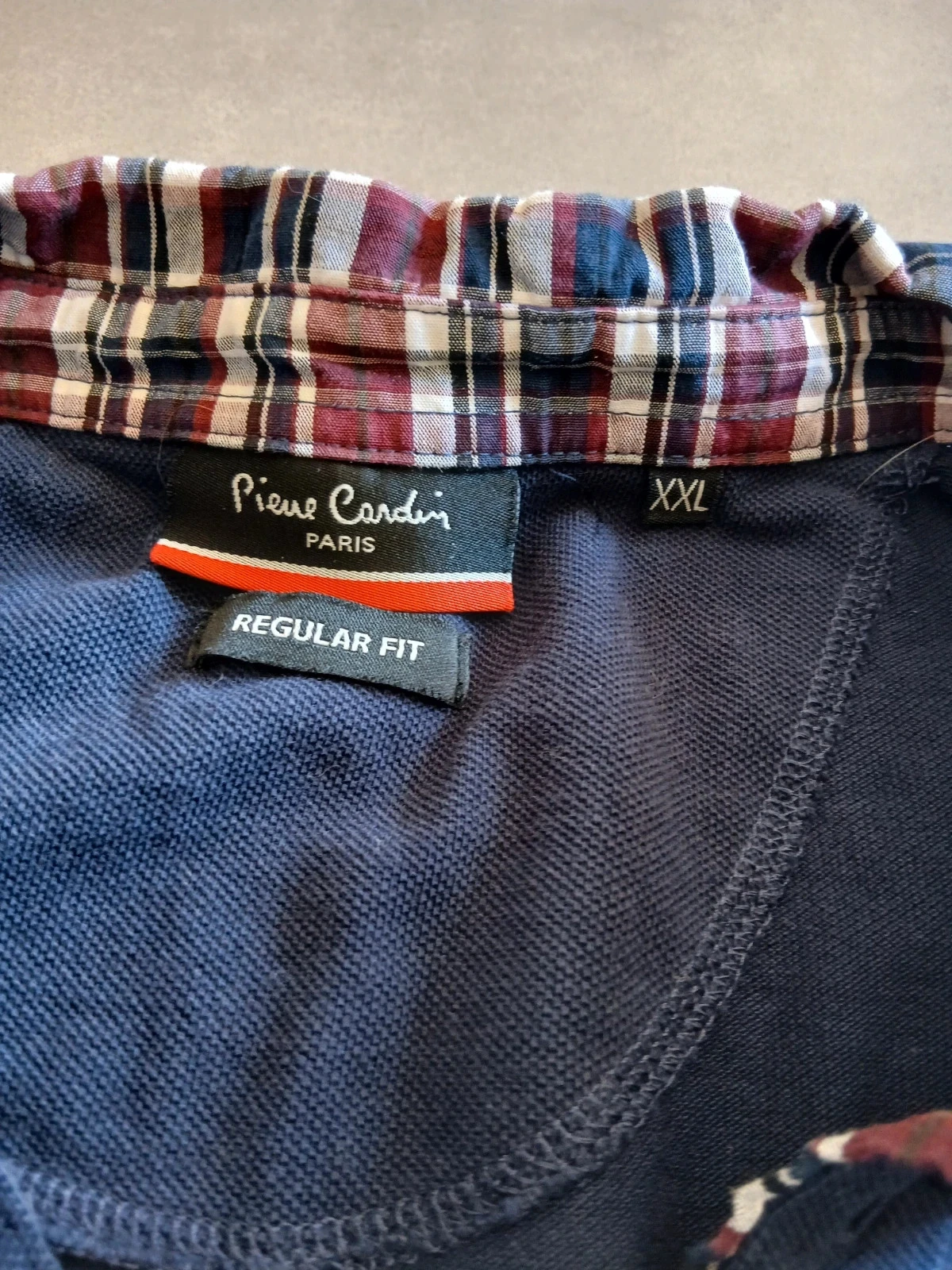 Pierre Cardin Navy Blue Polo - Scottish Collar - XXL – photo 4